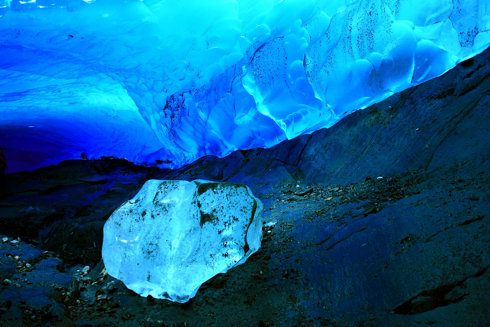 Beneath the Blue: Exploring an Ice Cave in Mendenhall Glacier